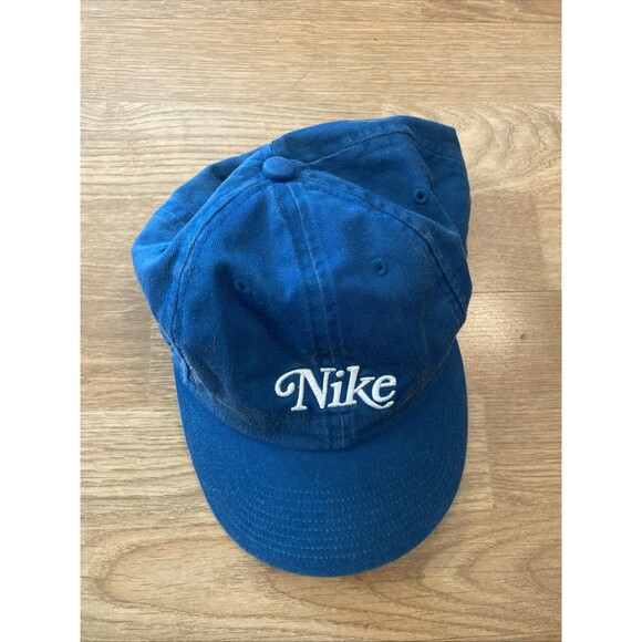Nike Heritage86 Teal Strapback Golf Hat Cap OSFM - Picture 2 of 7